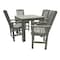 Highwood Usa Lehigh 5pc Square Counter Height Outdoor Patio Furniture Dining Set AD-CNL44-CGE - alternate 1